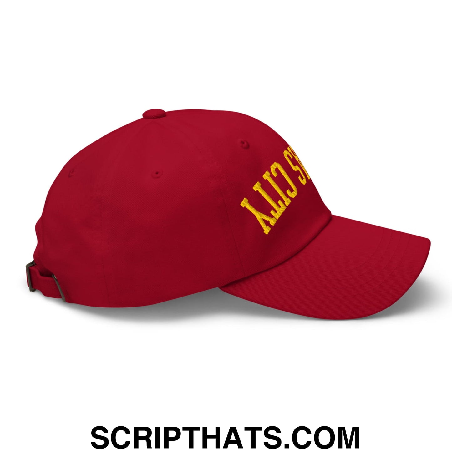 Upside Down Kansas City Football Embroidered Unstructured Dad Hat Default Title
