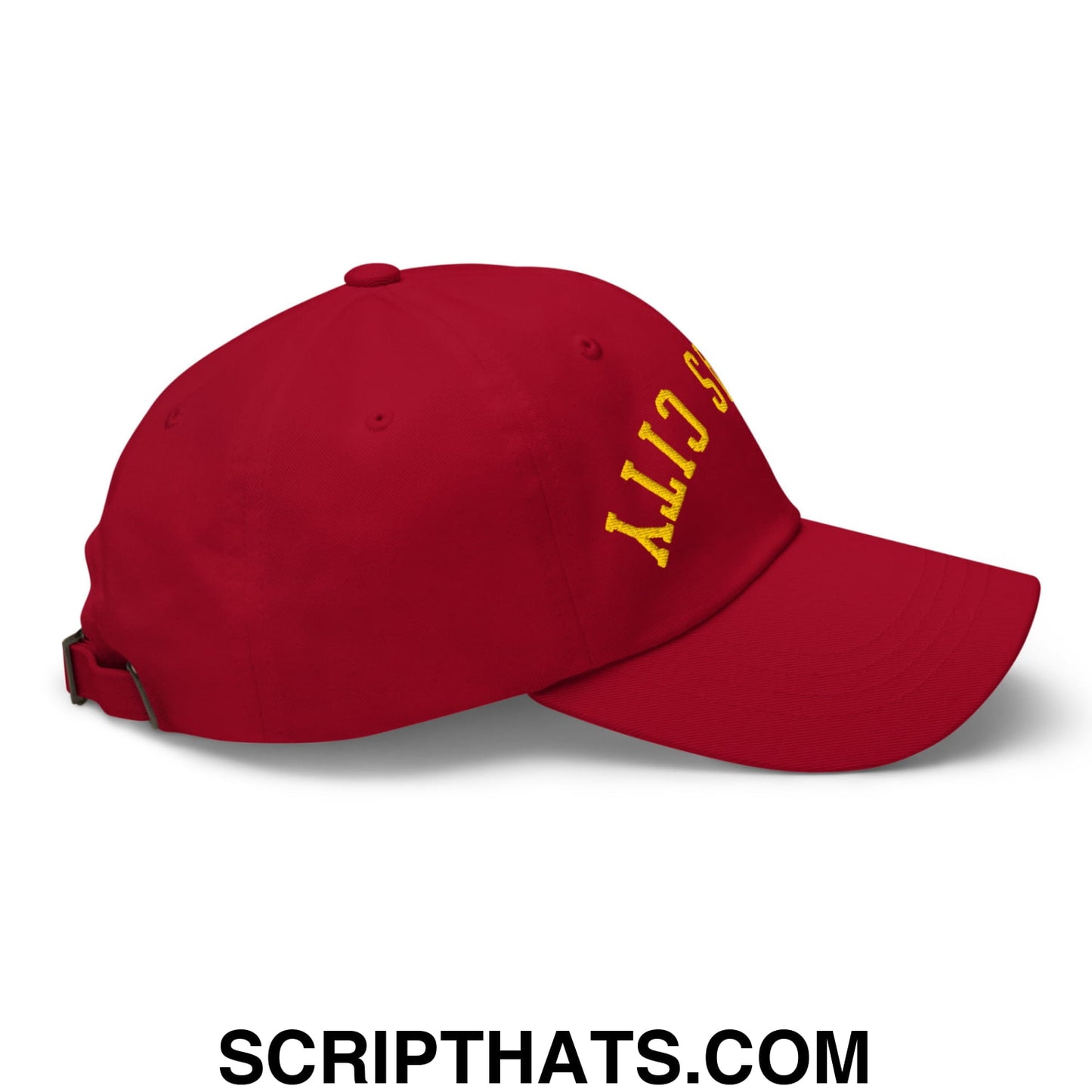 Upside Down Kansas City Football Embroidered Unstructured Dad Hat Default Title