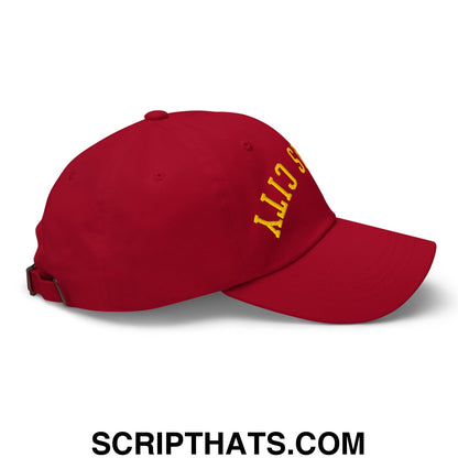 Upside Down Kansas City Football Embroidered Unstructured Dad Hat Default Title