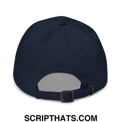 USA Baseball Olympics WBC Vintage Sports Script Embroidered Unstructured Dad Hat Default Title