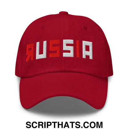 USA Russian Asset Embroidered Unstructured Dad Hat Default Title