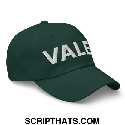 Valet Uniform Work Embroidered Dad Hat Spruce