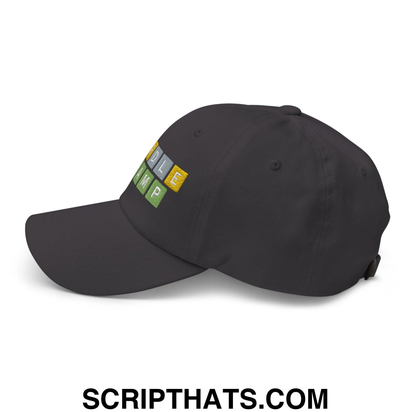 Wordle Champ Dad Hat Dark Grey