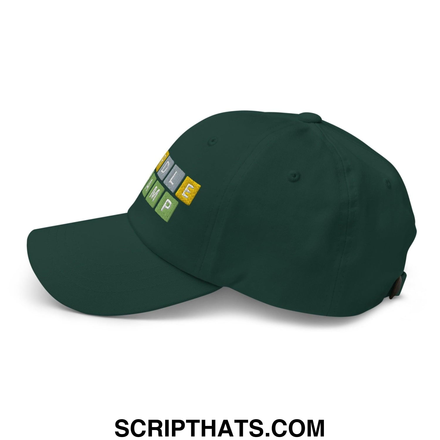 Wordle Champ Dad Hat Spruce