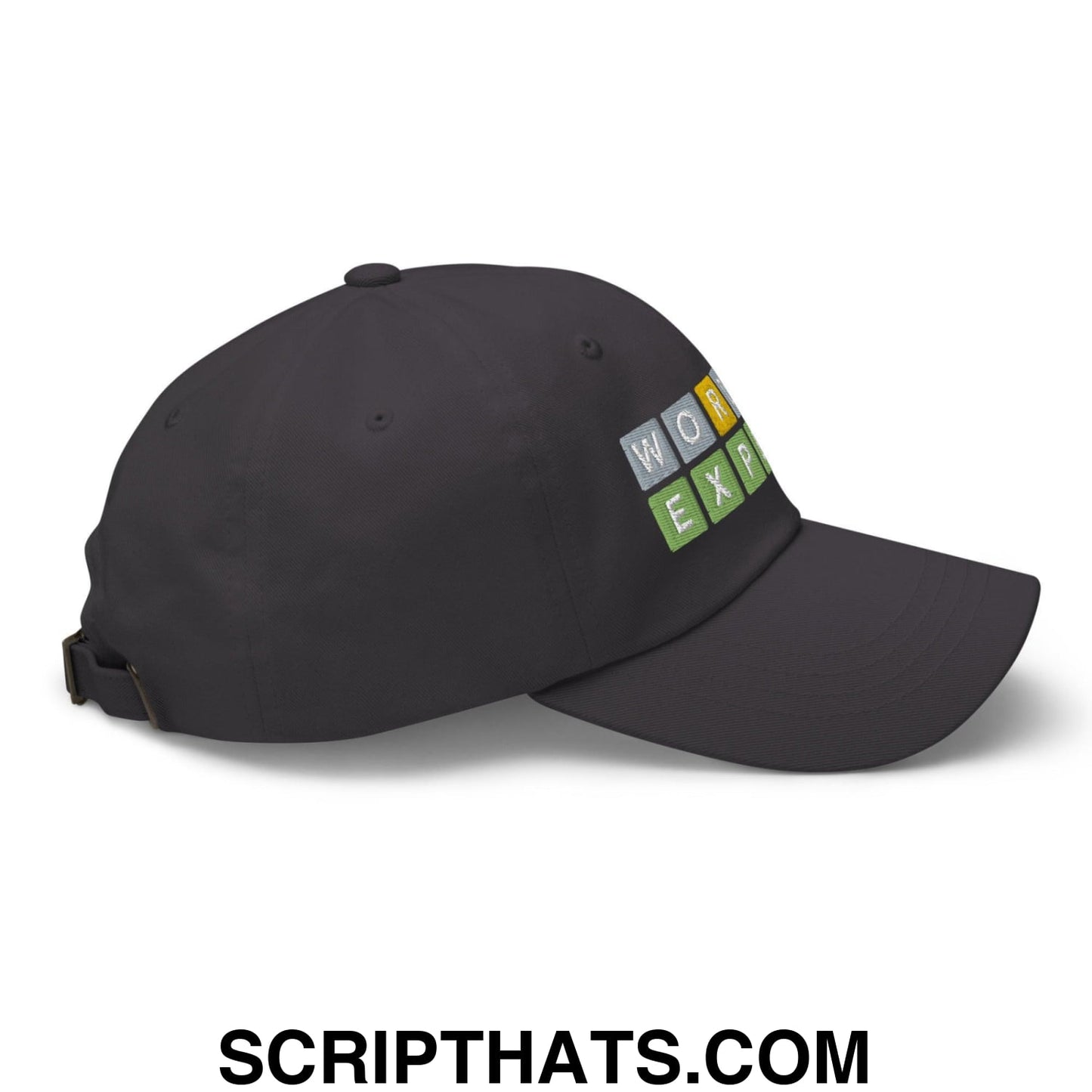 Wordle Expert Dad Hat Dark Grey