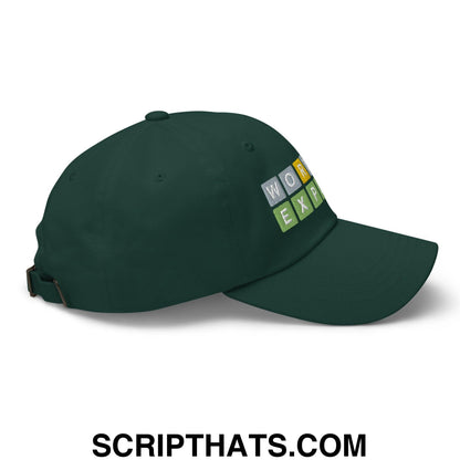 Wordle Expert Dad Hat Spruce
