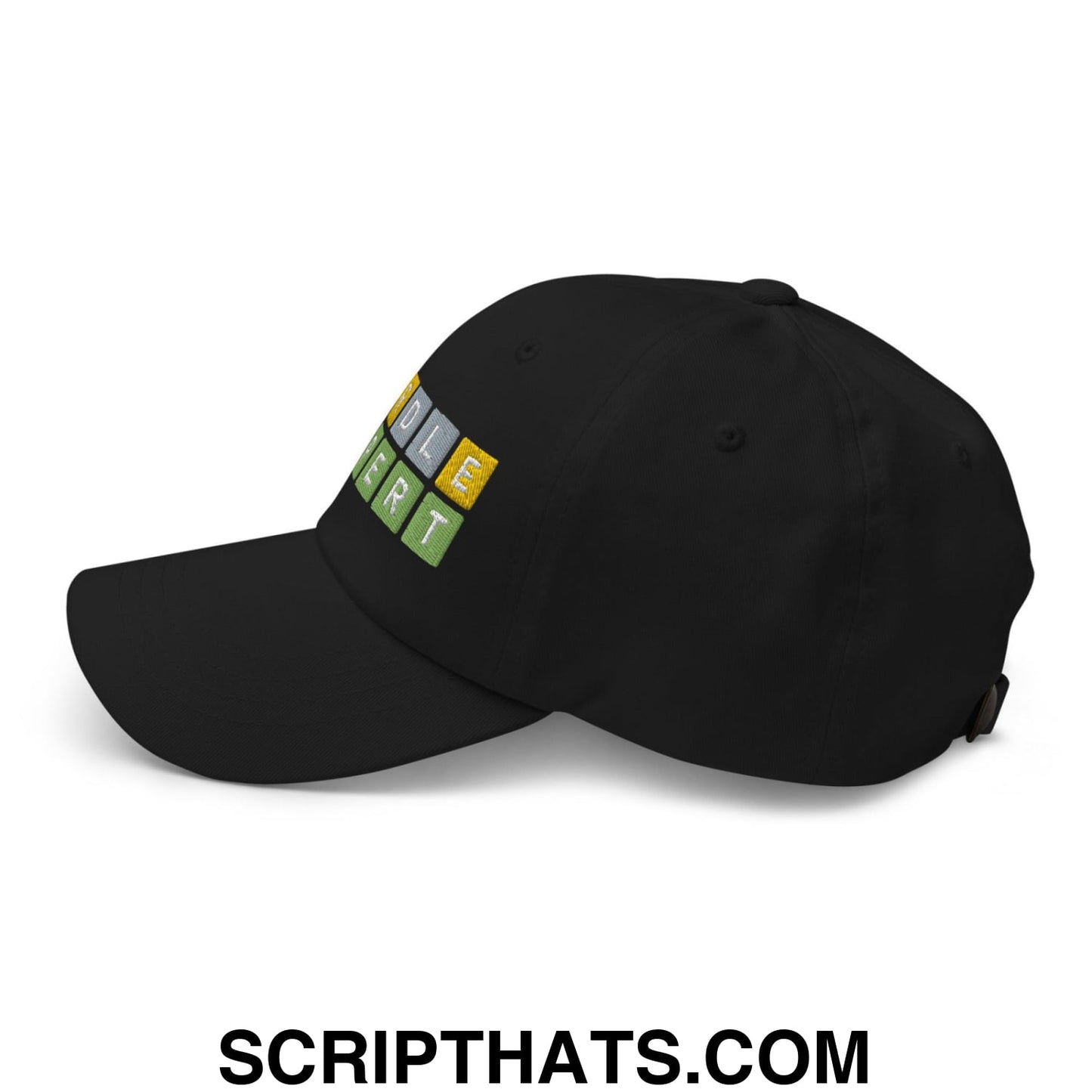 Wordle Expert Dad Hat Black