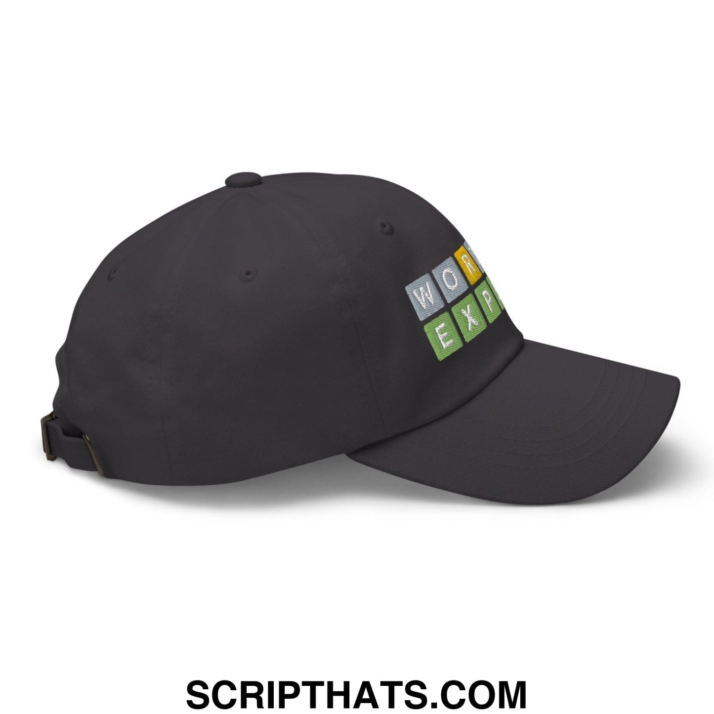 Wordle Expert Dad Hat Dark Grey