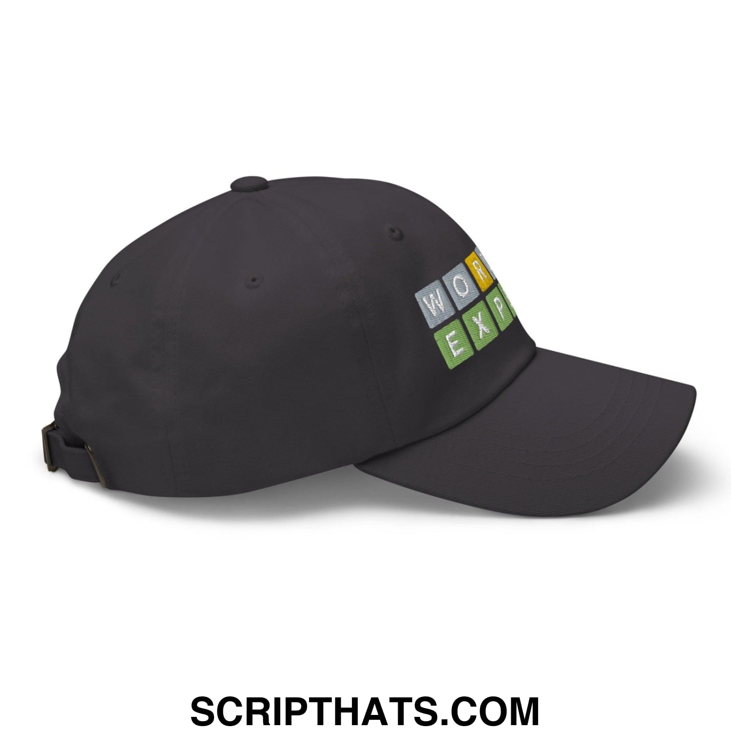 Wordle Expert Dad Hat Dark Grey