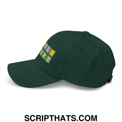 Wordle Expert Dad Hat Spruce