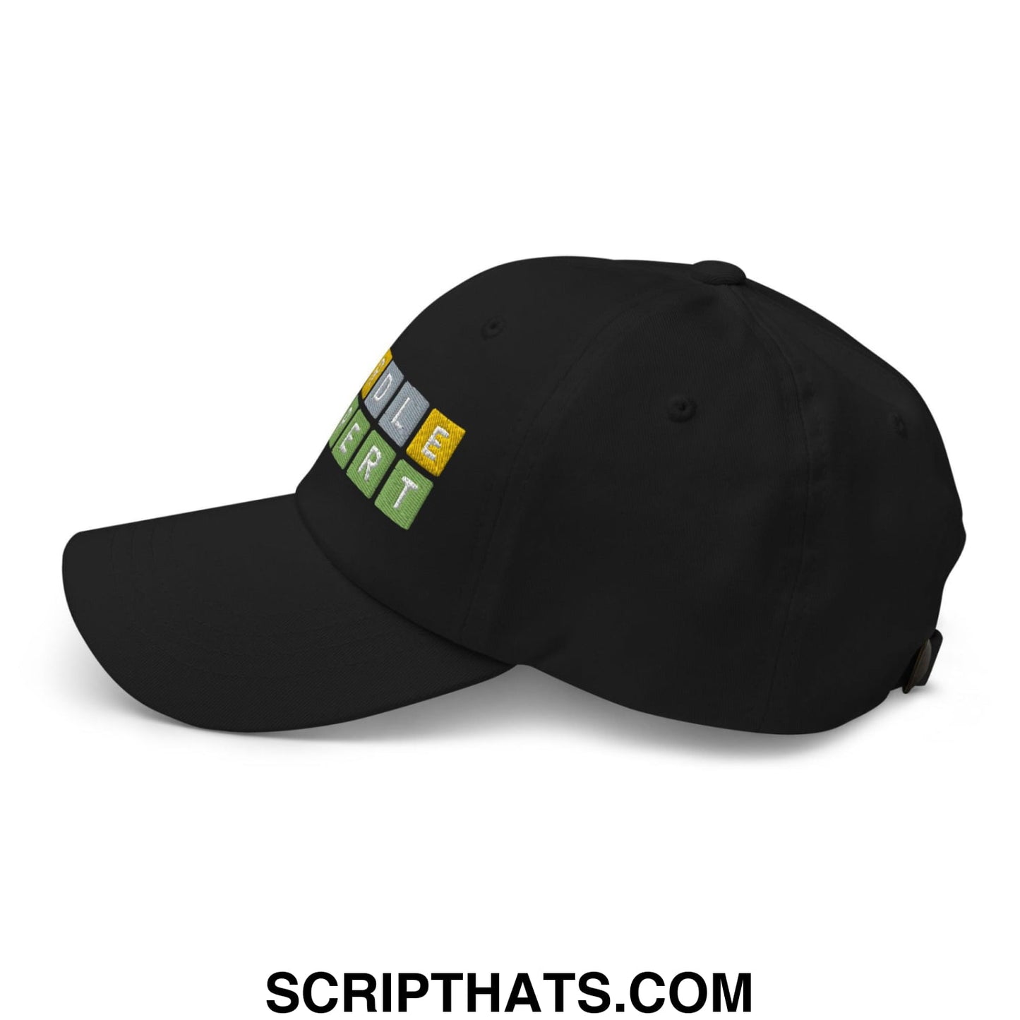 Wordle Expert Dad Hat Black