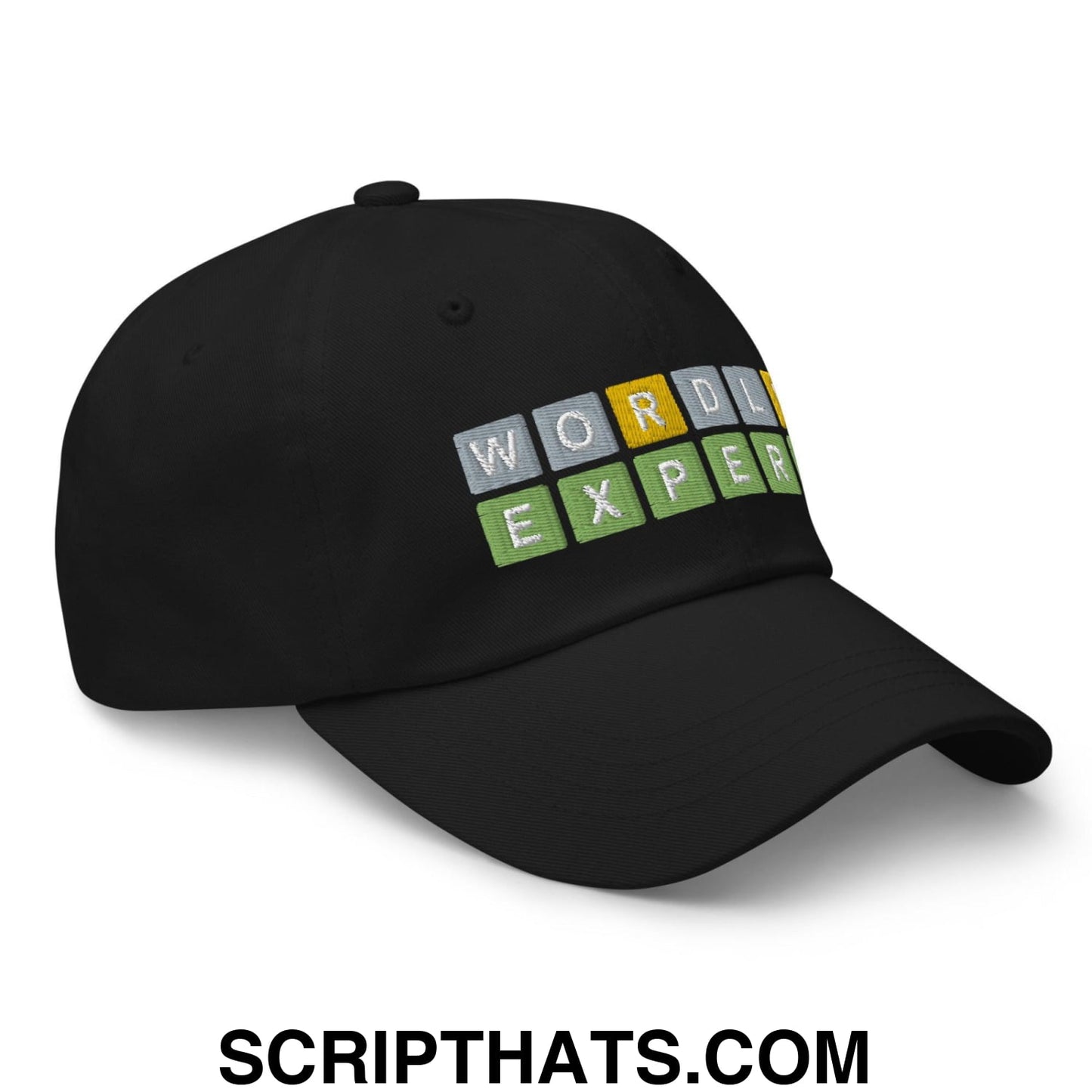 Wordle Expert Dad Hat Black