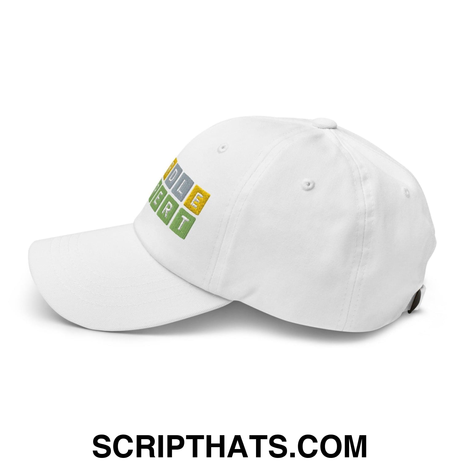 Wordle Expert Dad Hat White