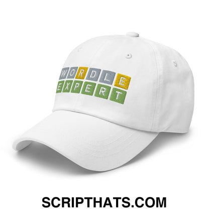 Wordle Expert Dad Hat White