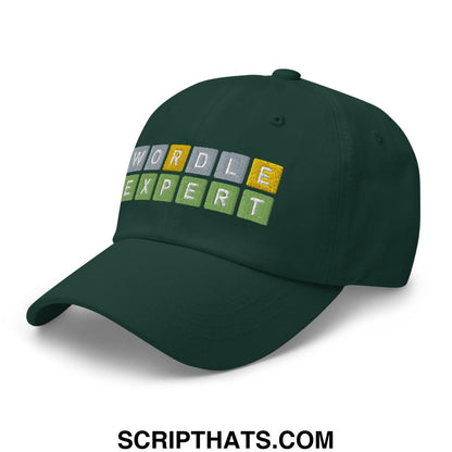 Wordle Expert Dad Hat Spruce