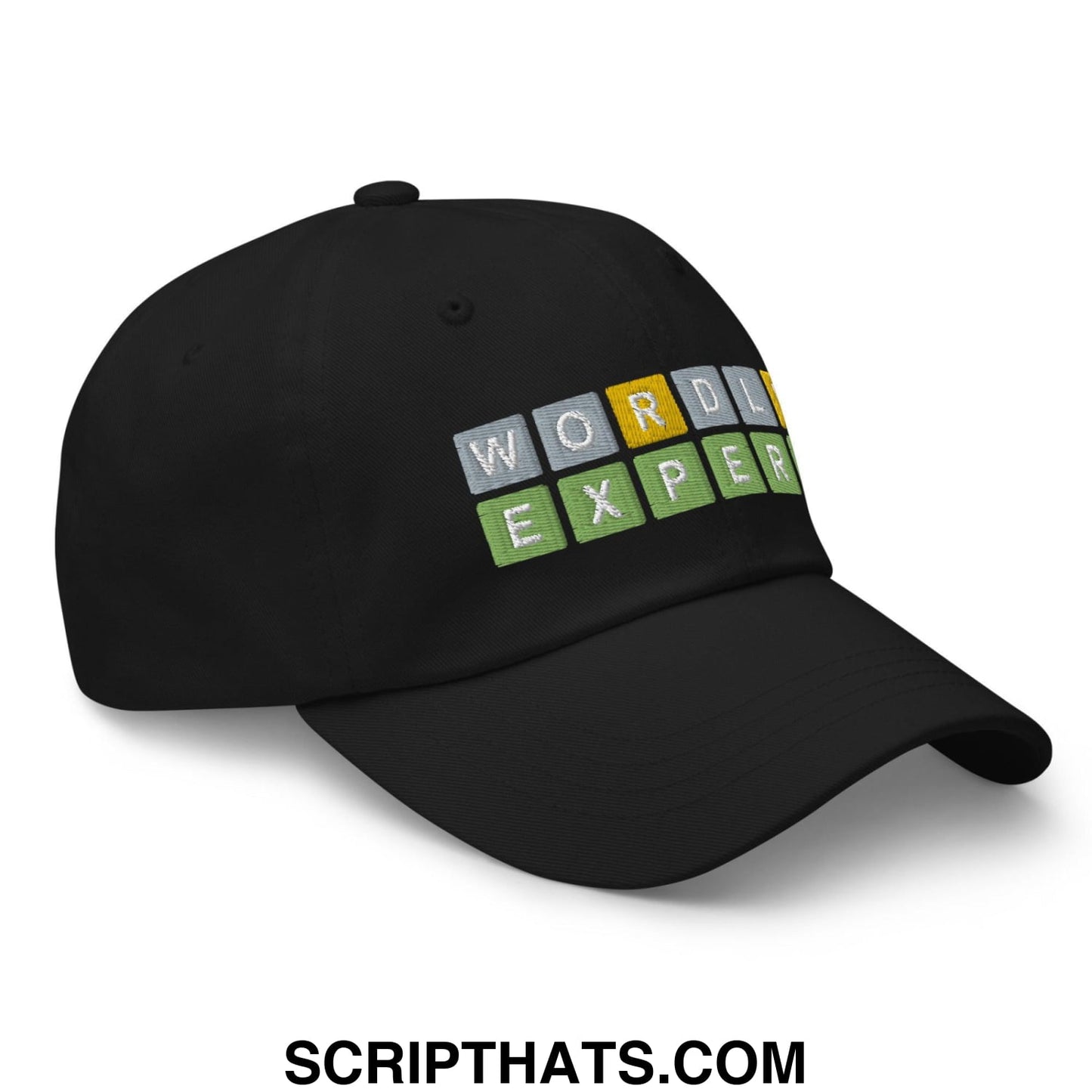Wordle Expert Dad Hat Black