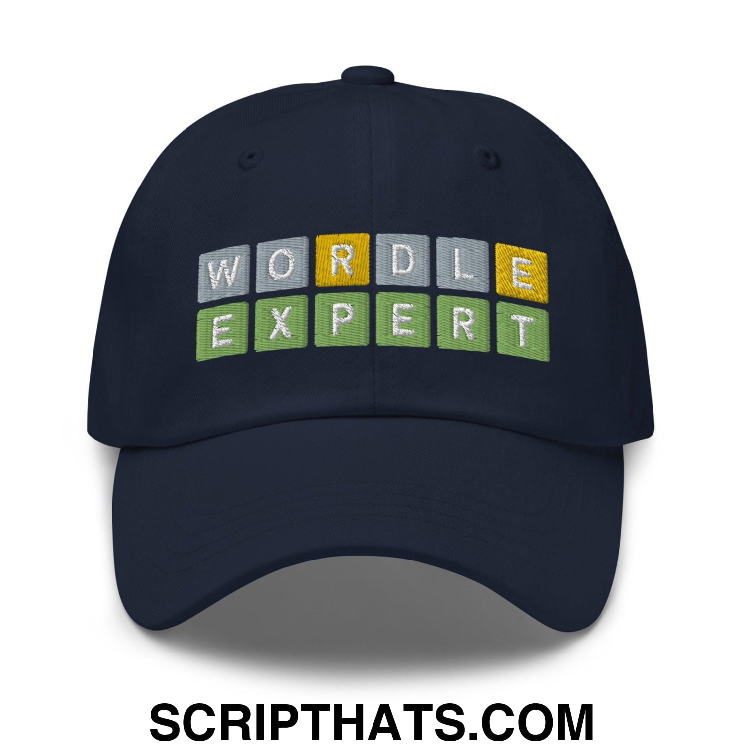 Wordle Expert Dad Hat Navy