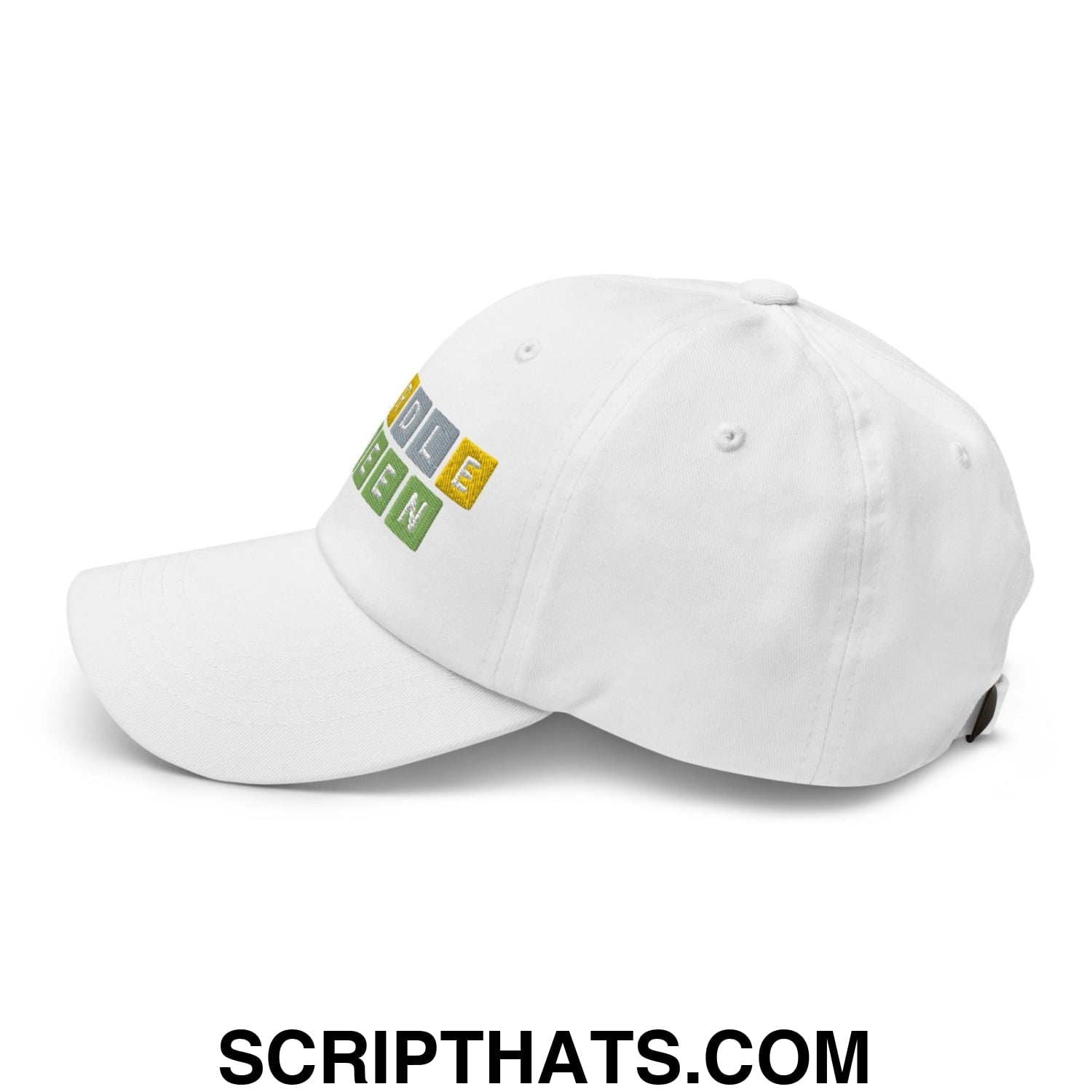 Wordle Queen Dad Hat White