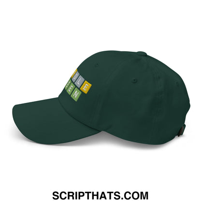 Wordle Queen Dad Hat Spruce