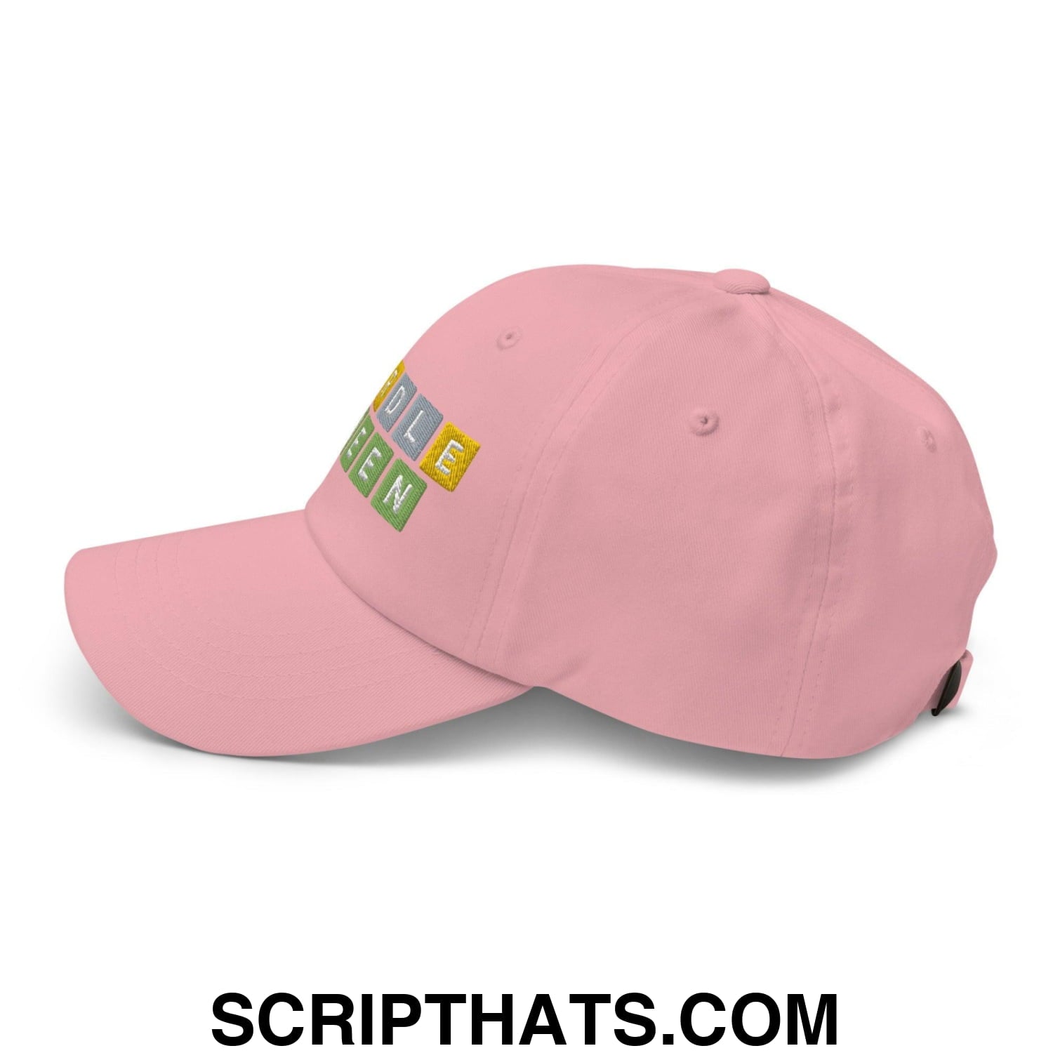 Wordle Queen Dad Hat Pink