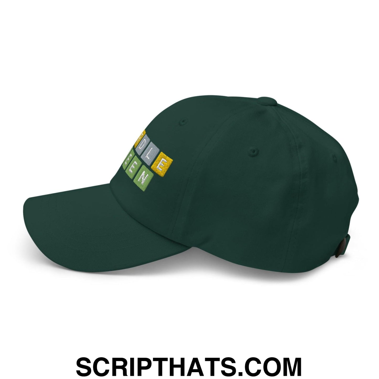 Wordle Queen Dad Hat Spruce