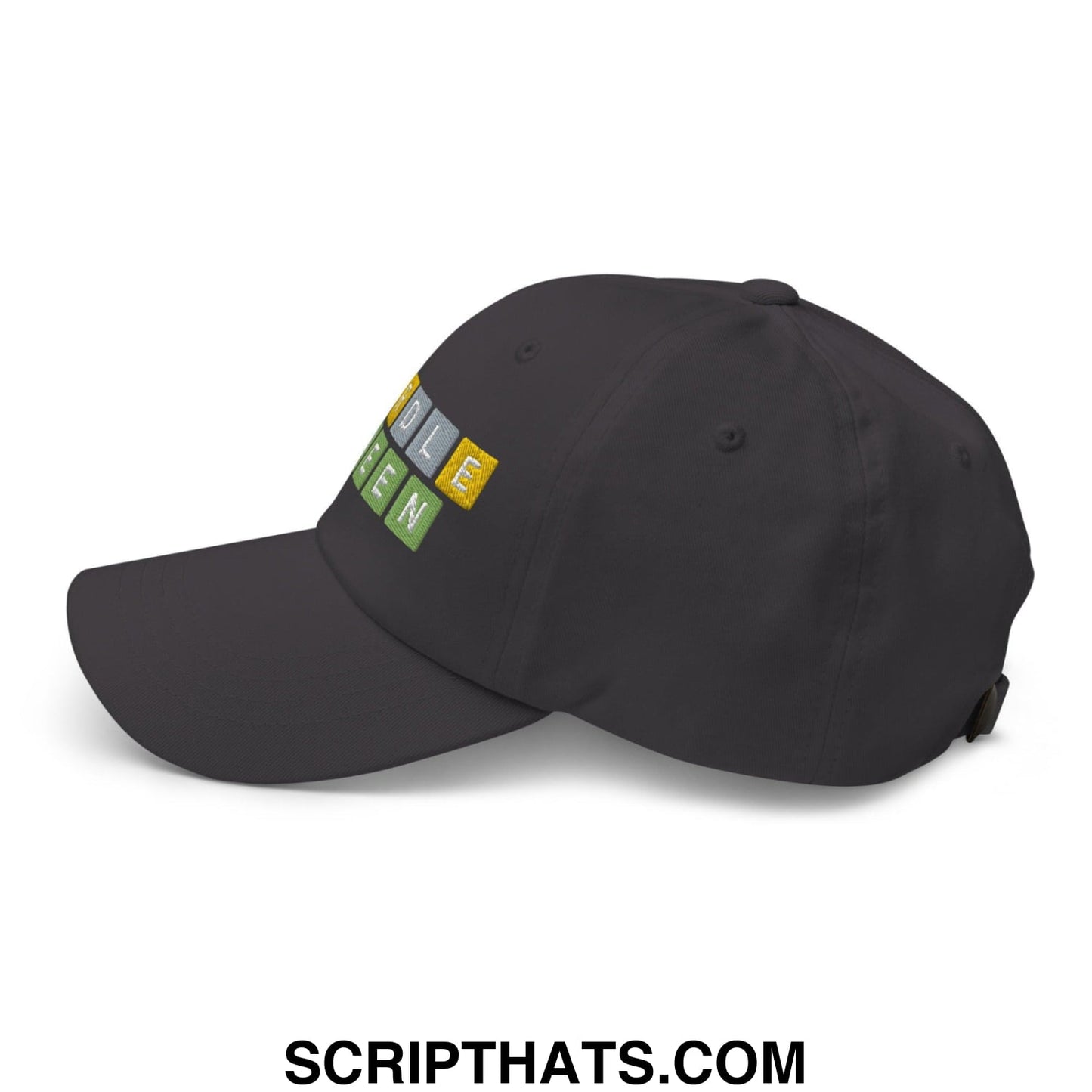 Wordle Queen Dad Hat Dark Grey