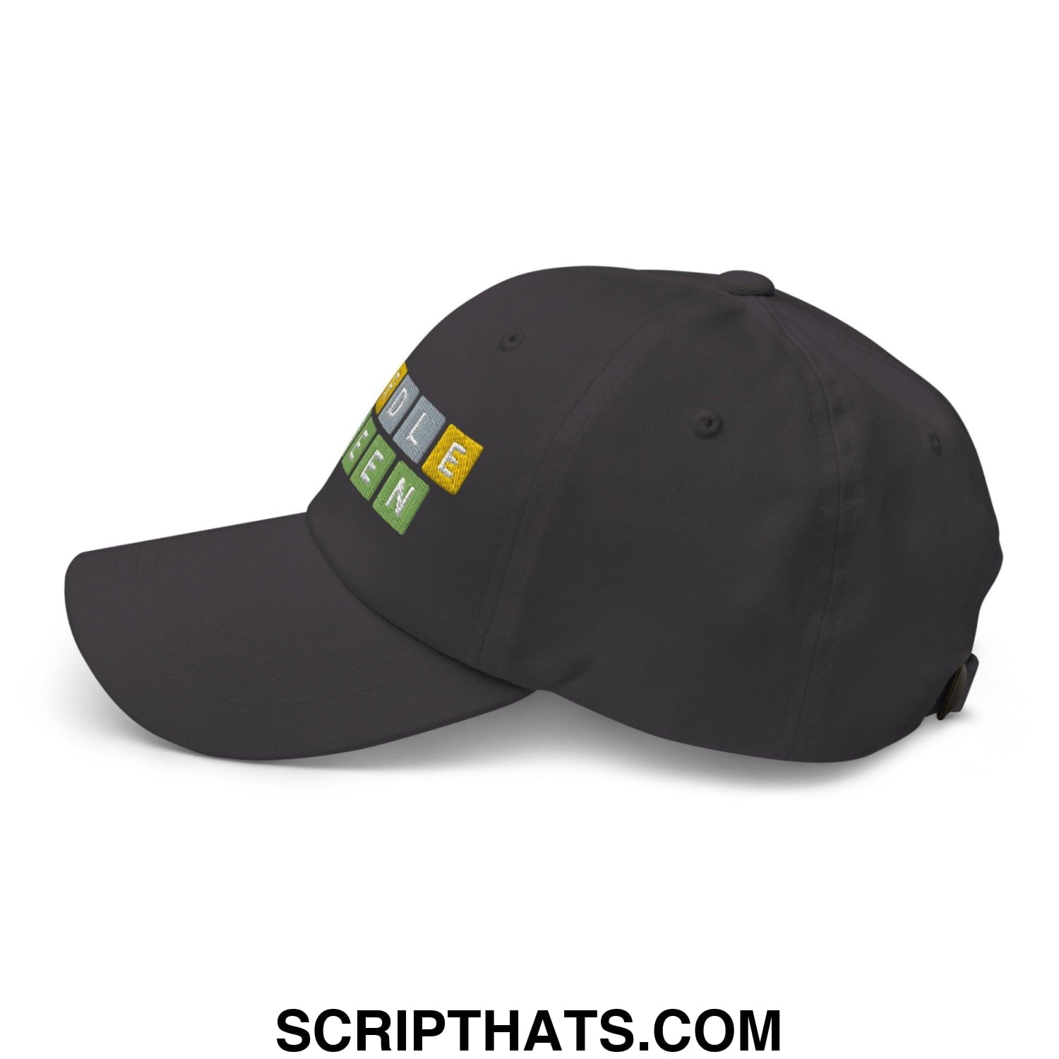 Wordle Queen Dad Hat Dark Grey