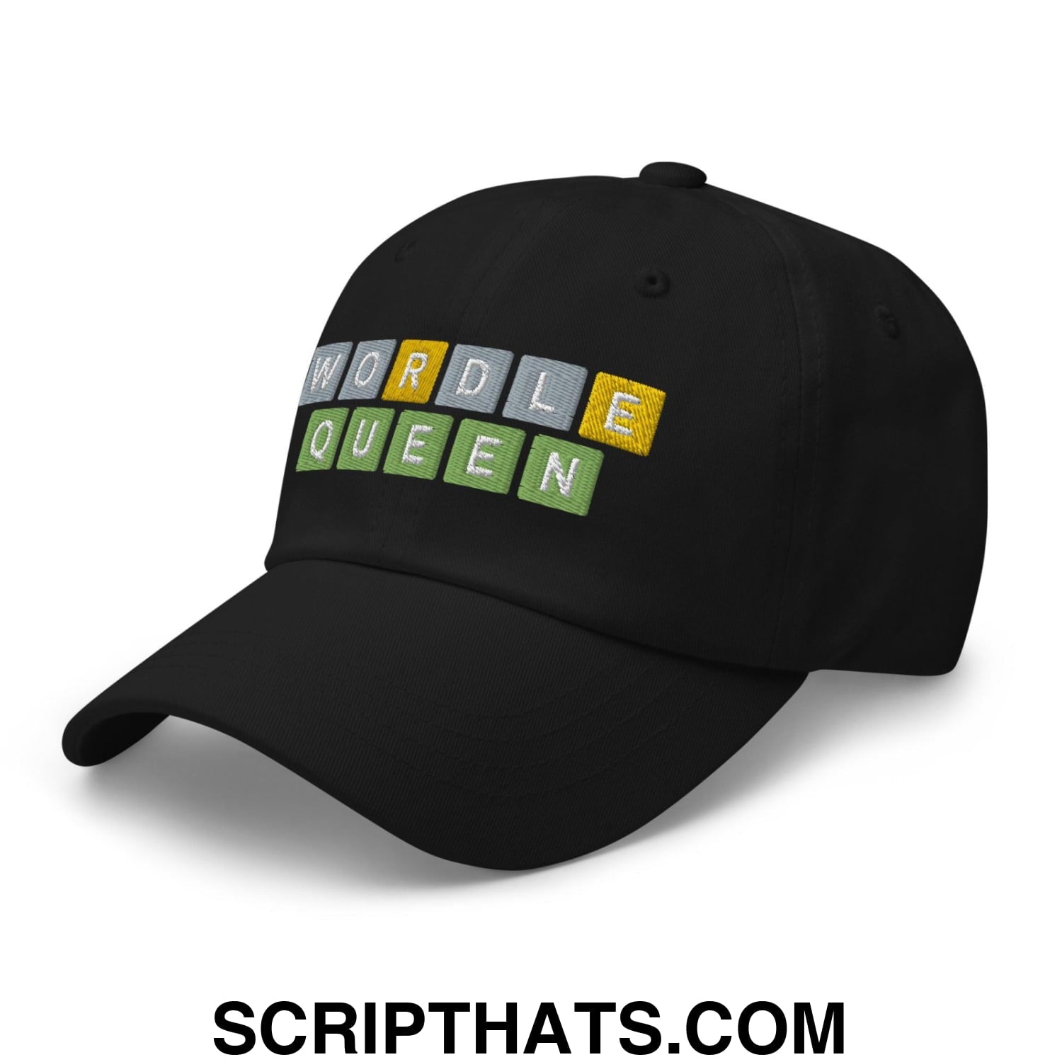 Wordle Queen Dad Hat Black
