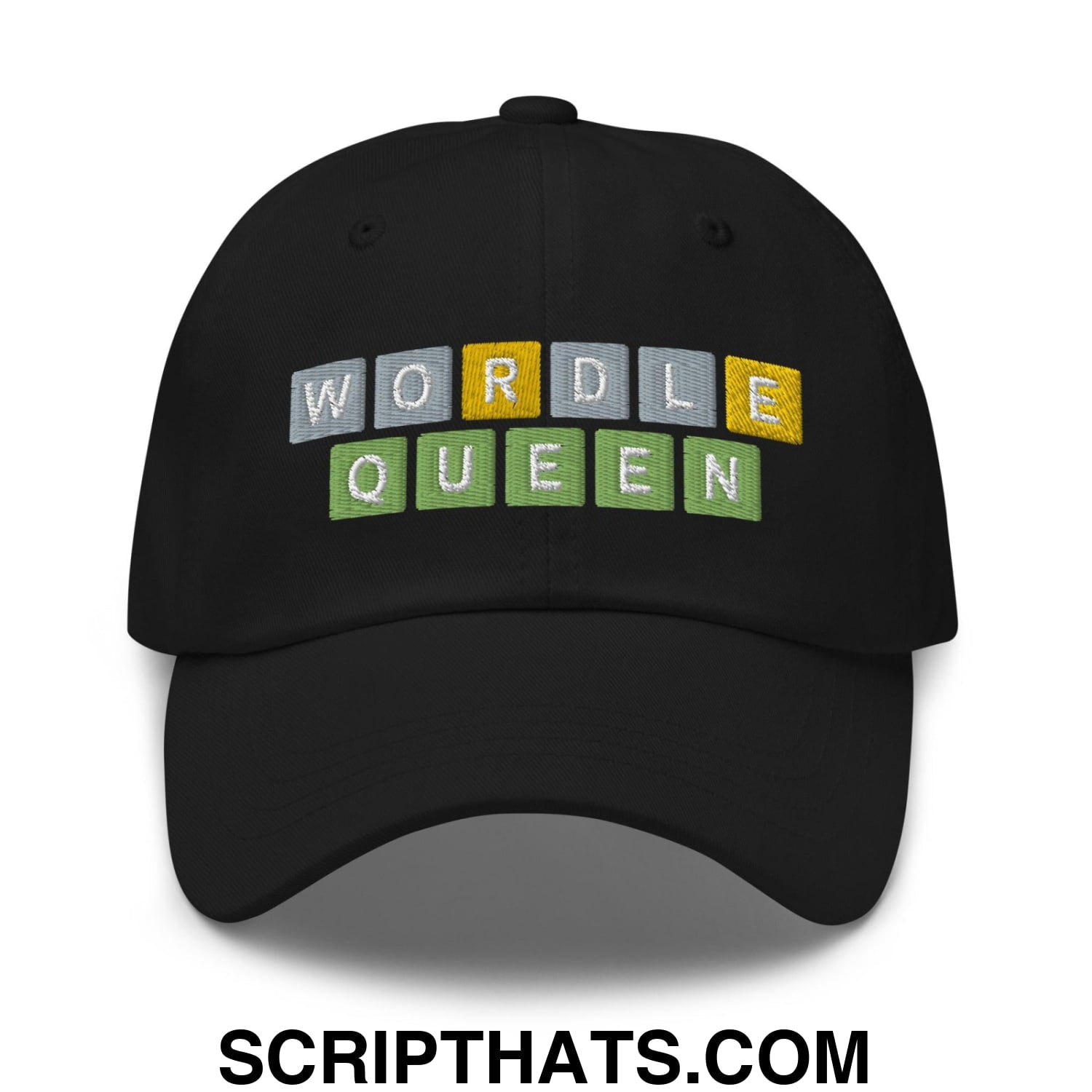 Wordle Queen Dad Hat Black