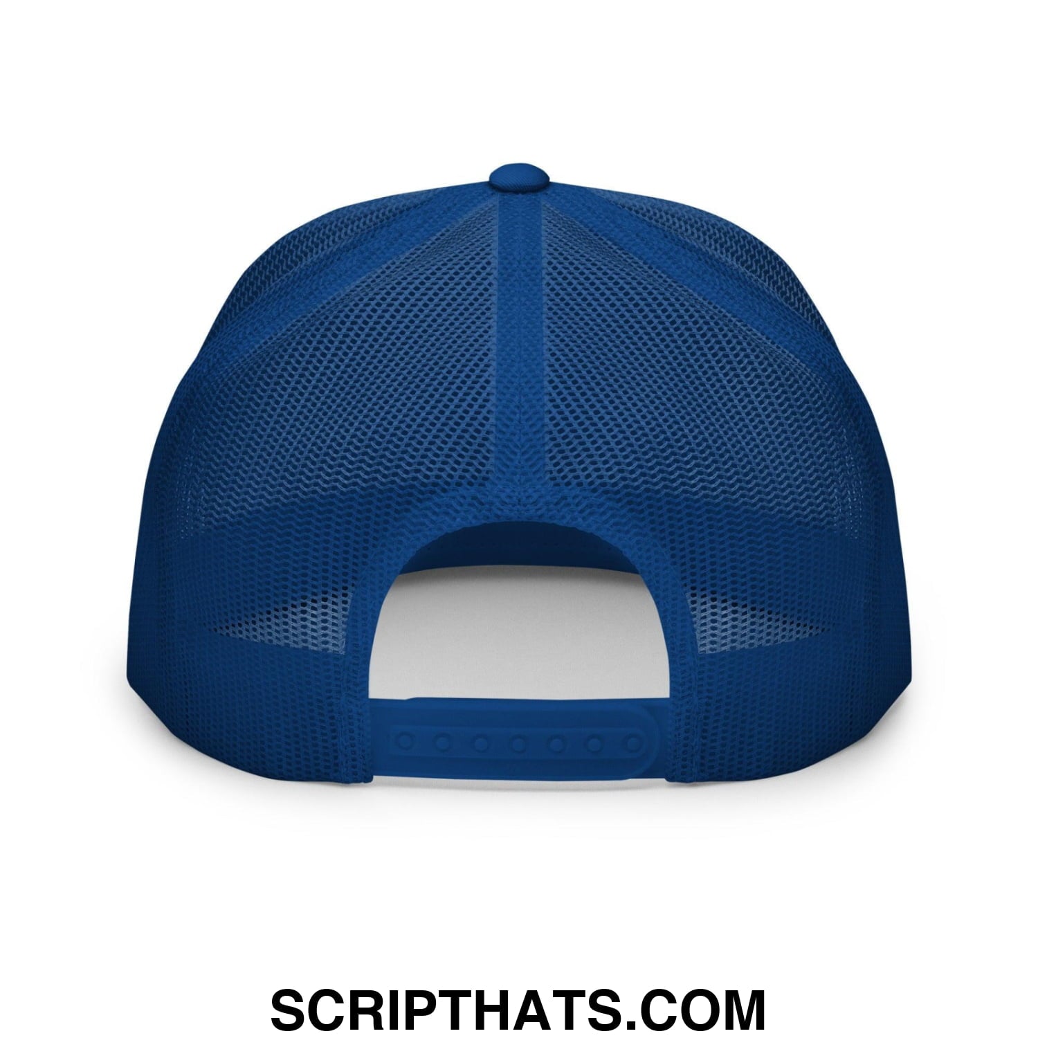 World's Greatest Trucker Regular Trucker Show Hat Royal White Royal