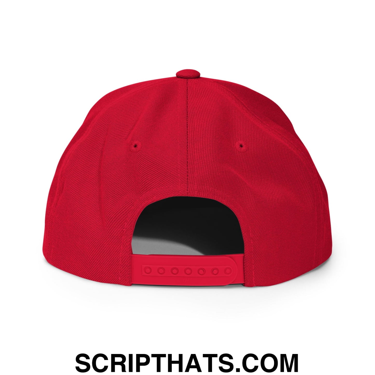 XRP Ripple Crypto Currency Embroidered Flat Brim Bill Snapback Hat Red