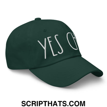 Yes Chef Dad Hat Spruce