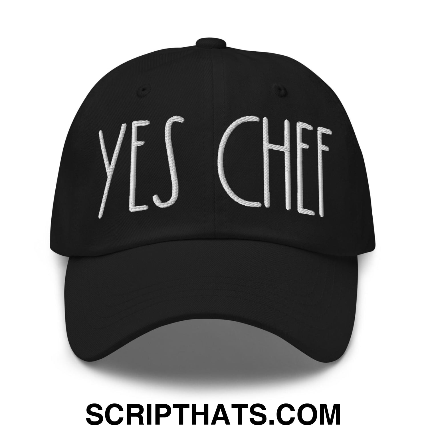 Yes Chef Dad Hat Black