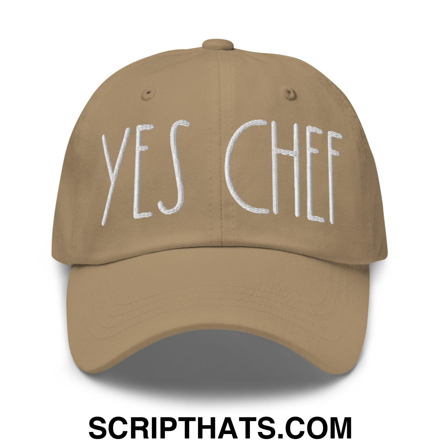 Yes Chef Dad Hat Khaki