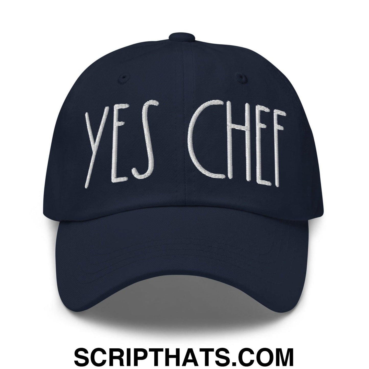Yes Chef Dad Hat Navy