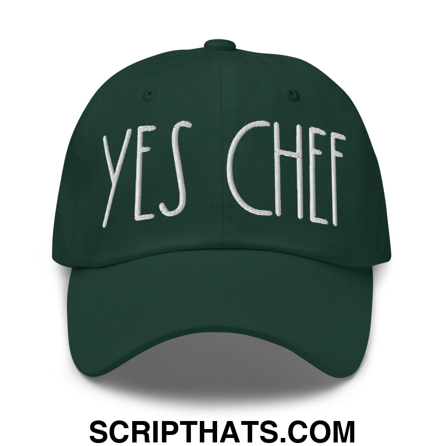 Yes Chef Dad Hat Spruce