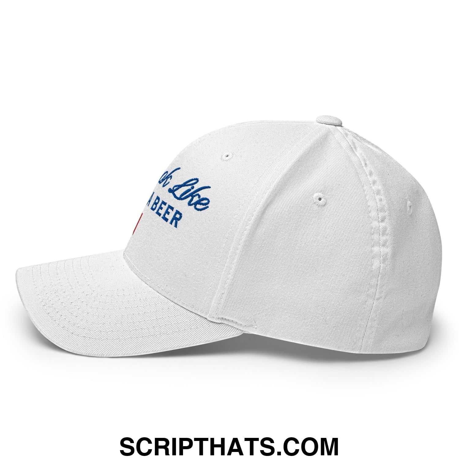 You Look Like I Need a Beer Embroidered Stretch Fit Golf Hat