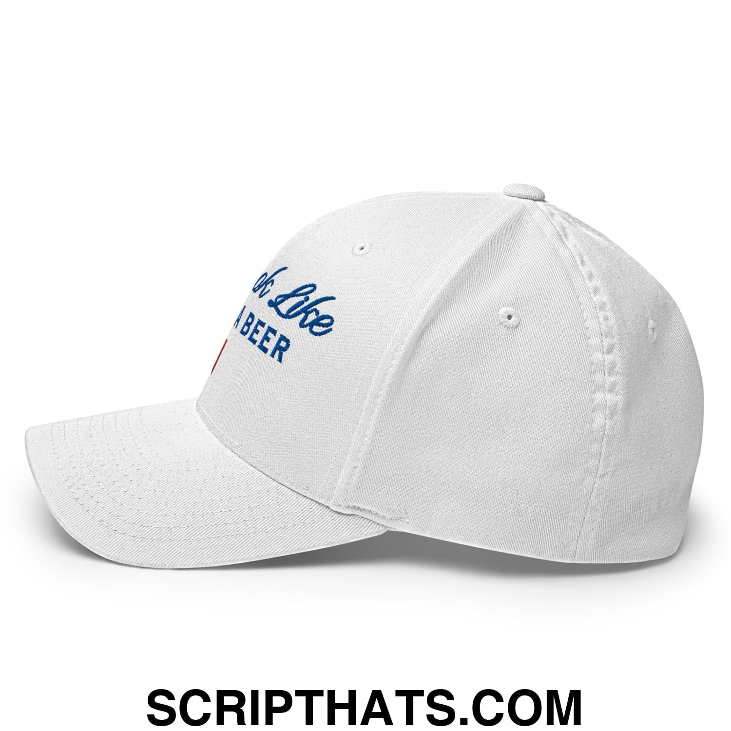 You Look Like I Need a Beer Embroidered Stretch Fit Golf Hat